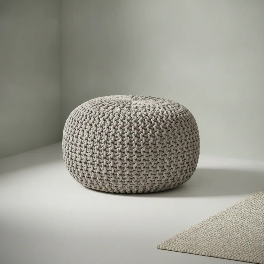 Hocker Grauskena Beige