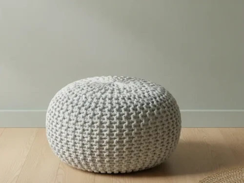Hocker Grielvil Blauw