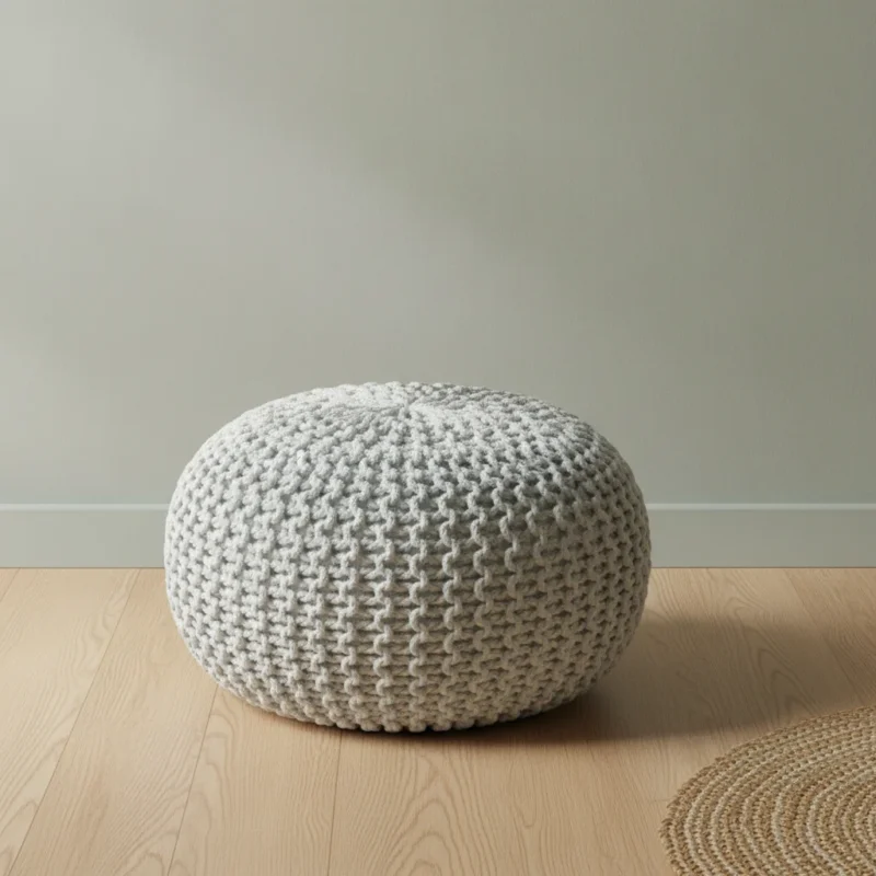 Hocker Grielvil Blauw
