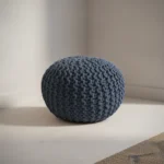 Hocker Leetano Blauw