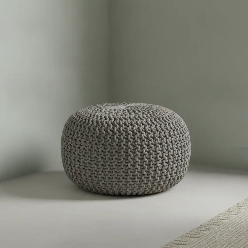 Hocker Nillella Beige