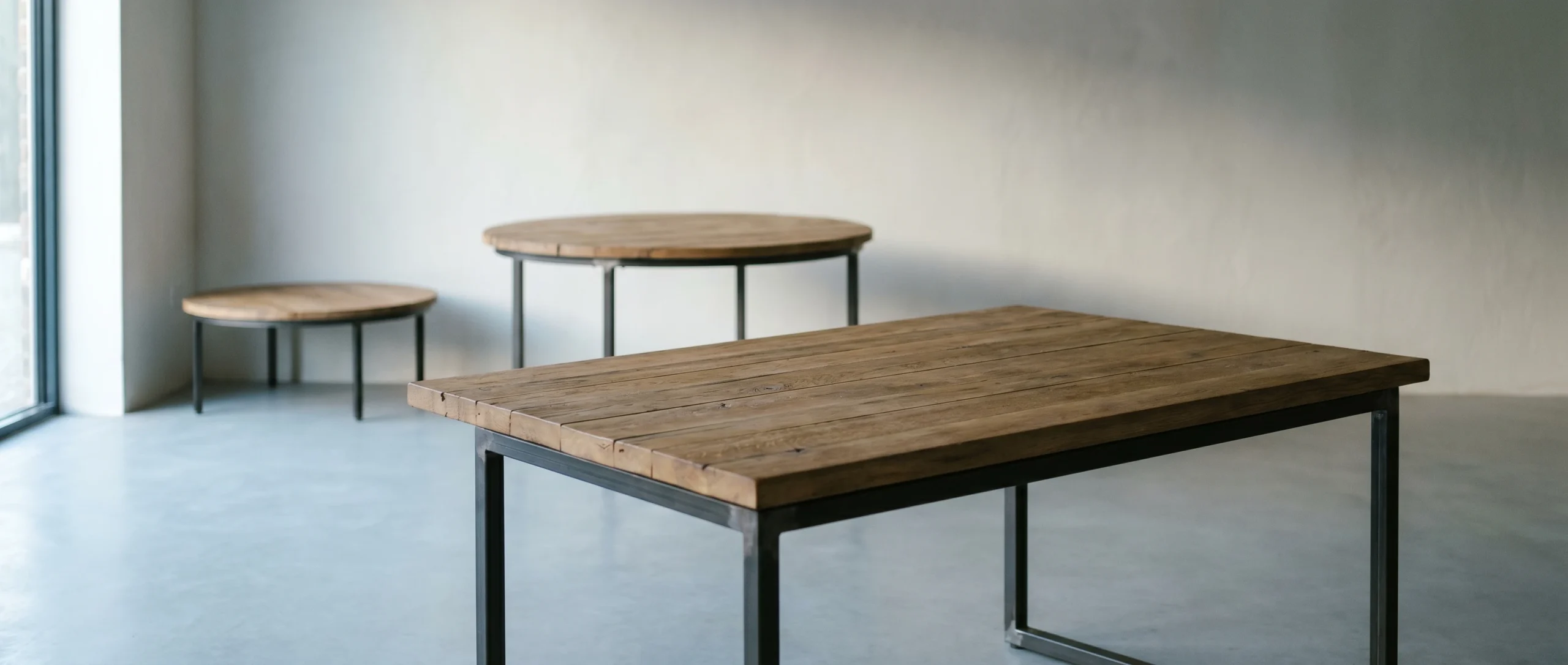 Industriële eettafels