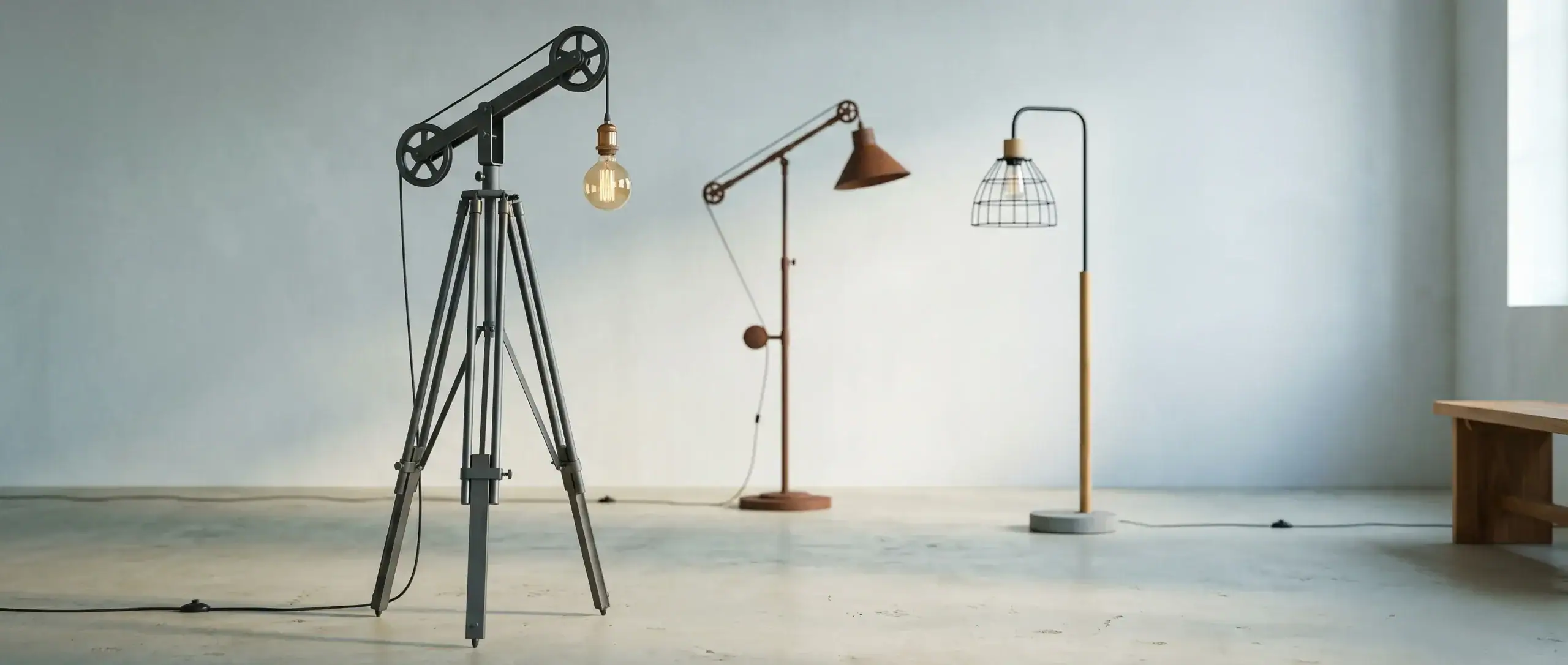 Industriële vloerlampen
