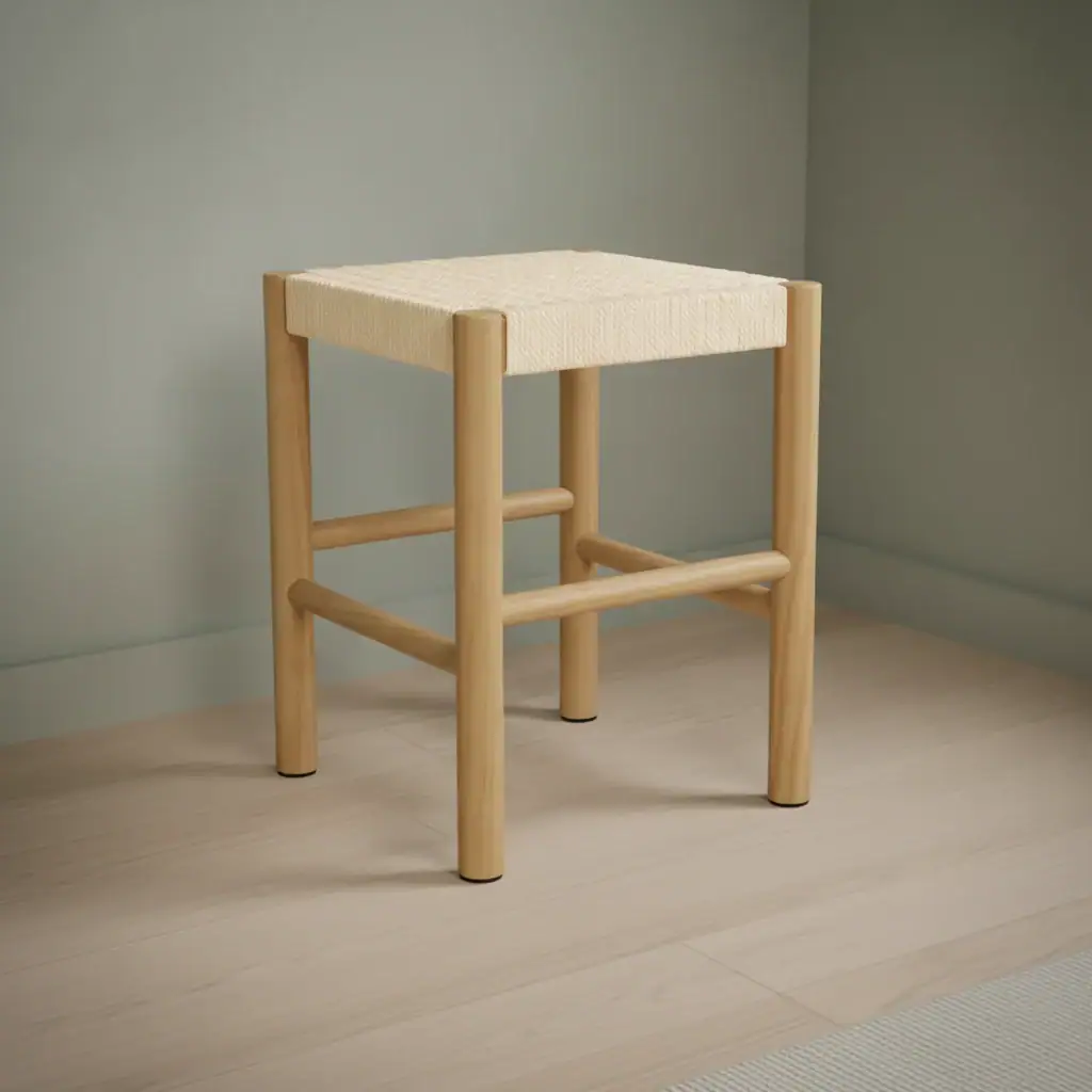 Kruk Raubesta Hout Wit
