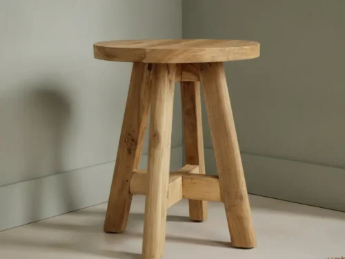 Kruk Skaame Teak Naturel