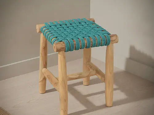 Kruk Sliensum Teak Blauw