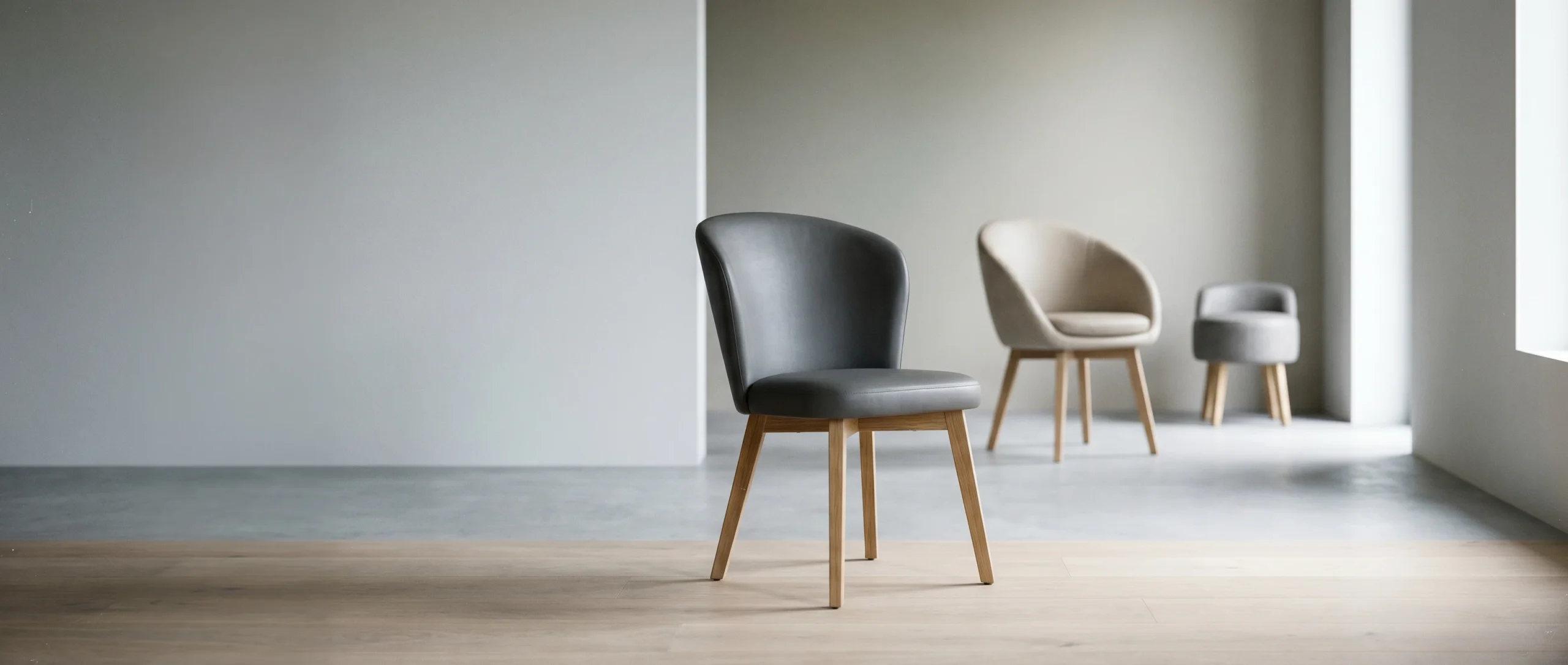 Kunstleren eetkamerstoelen