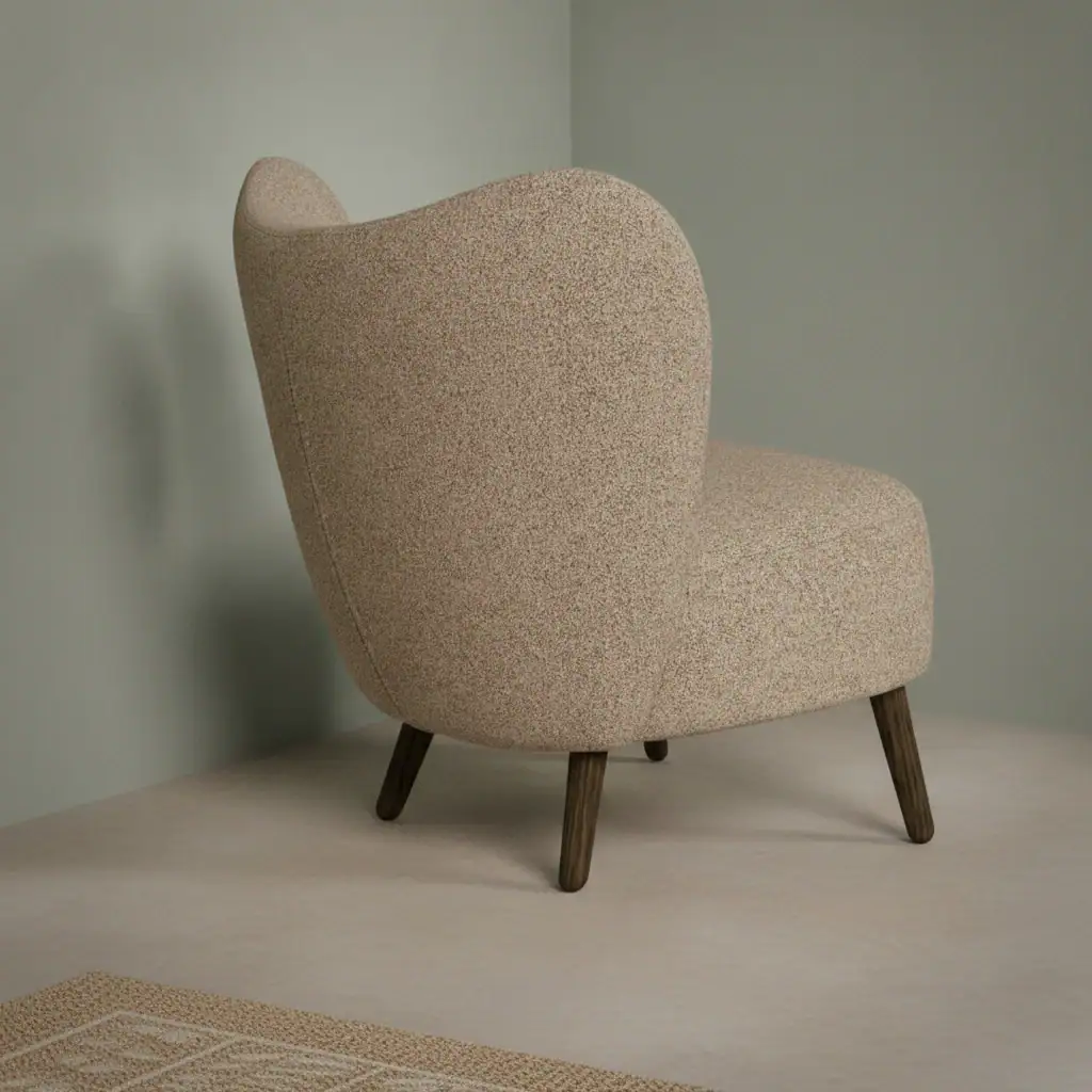 Loungestoel Abuja Bruin