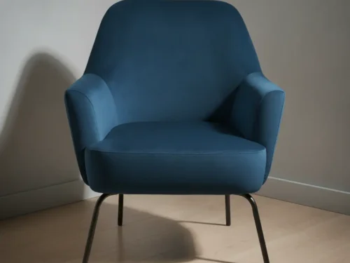 Loungestoel Hildan Blauw