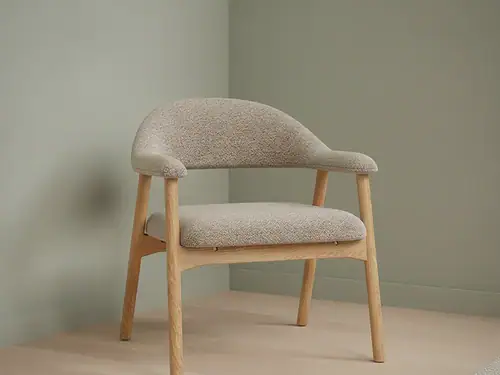 Loungestoel Jintang Beige