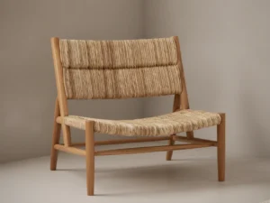 Loungestoel Kiestano Teak Naturel