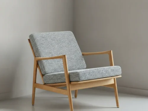 Loungestoel Lielvaro Hout Naturel