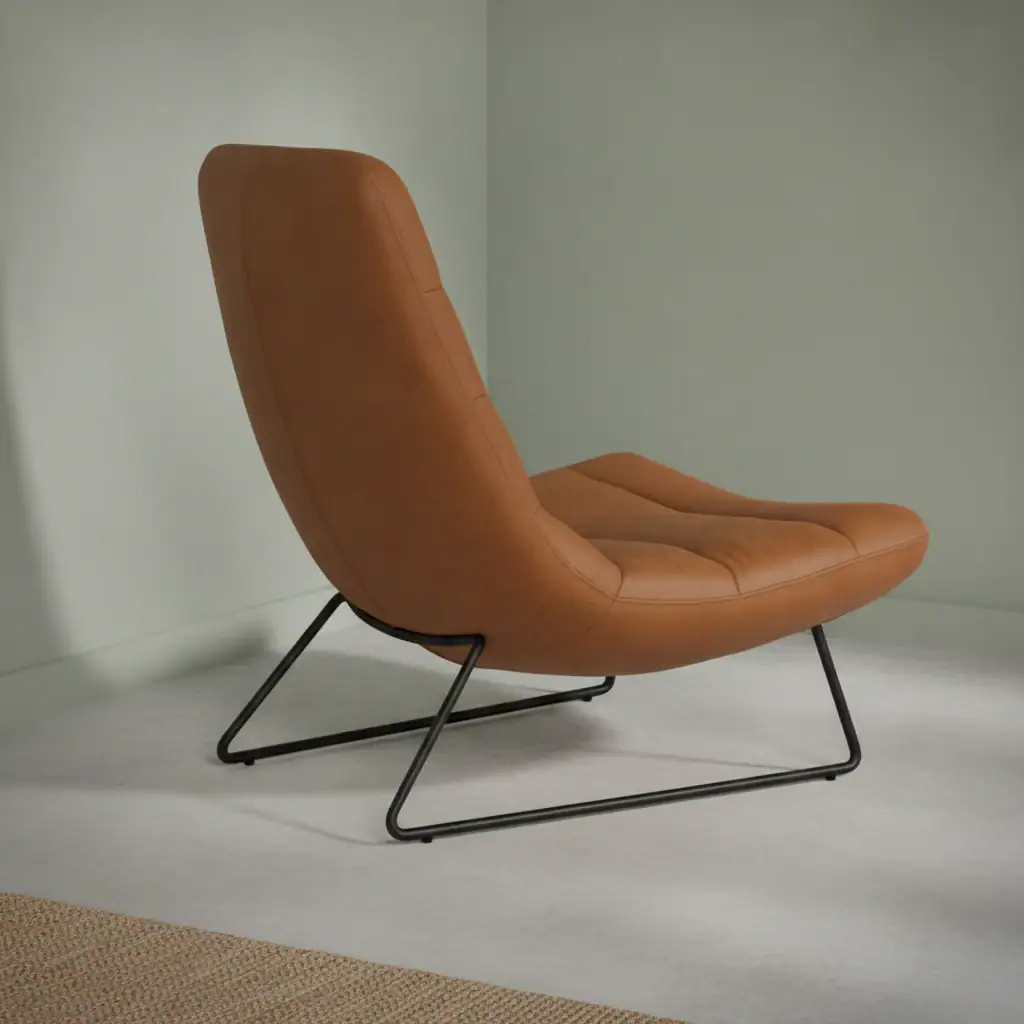 Loungestoel Stelvan Bruin