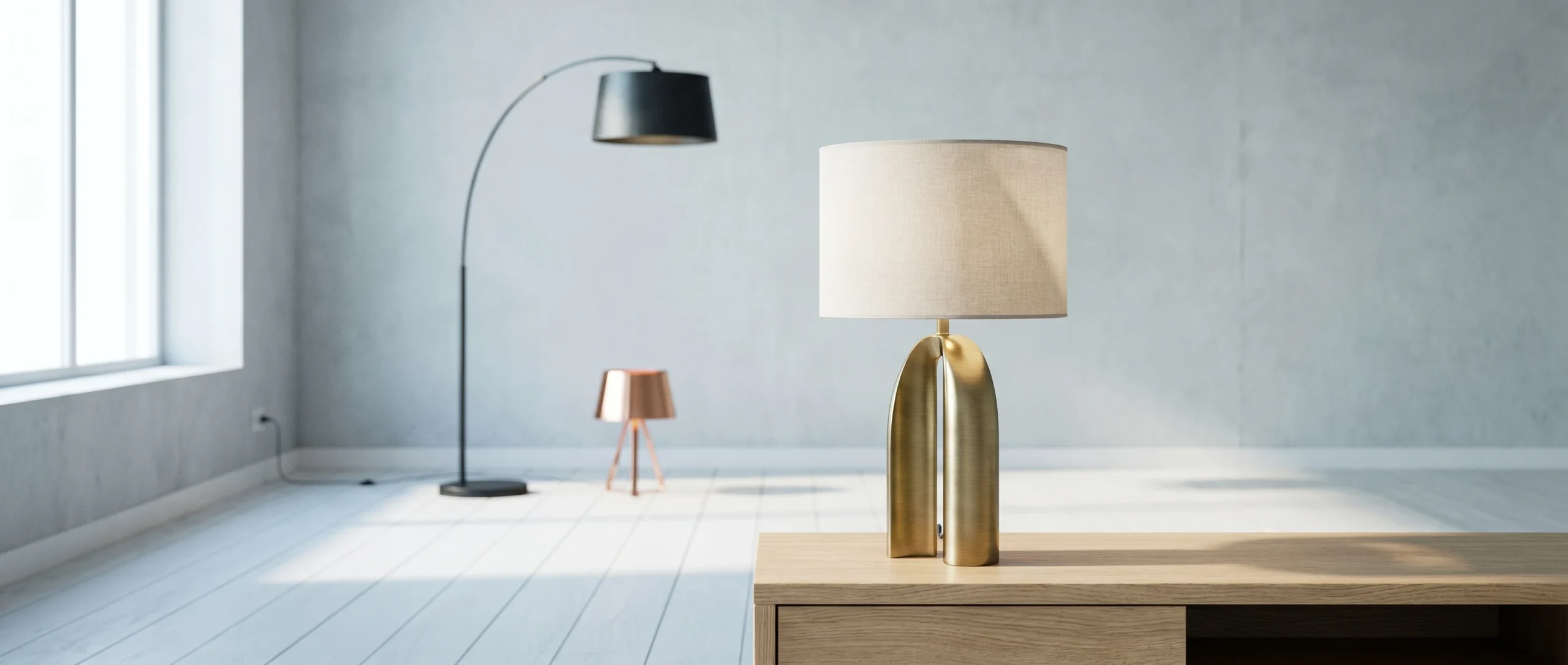 Metalen tafellampen