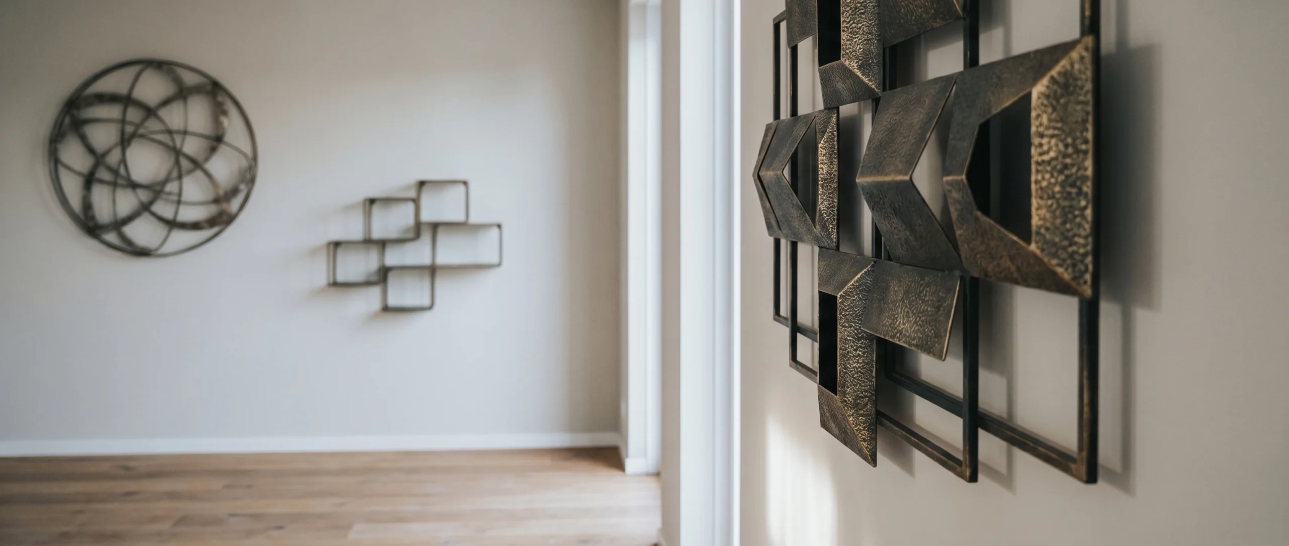 Metalen wanddecoratie