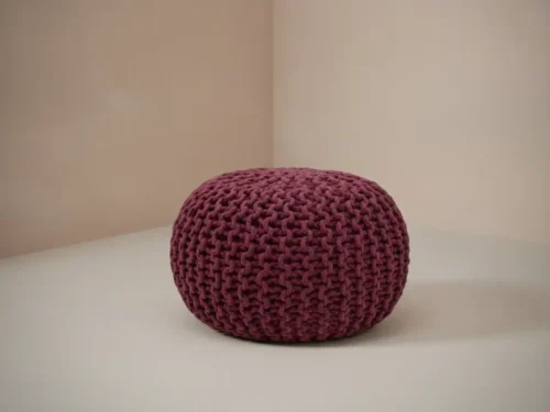 Poef Gaaltine Bordeaux