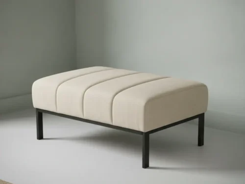 Poef Laaltes Beige