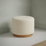 Poef Laullis Polyester Zand