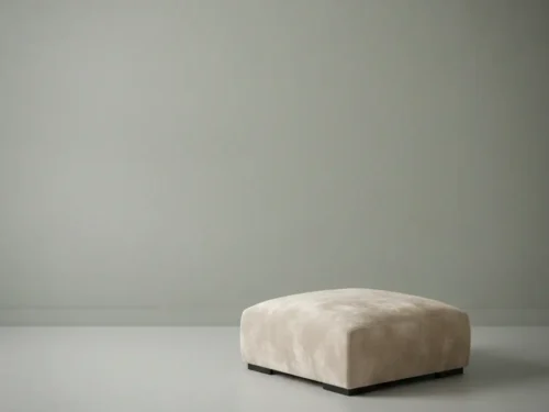 Poef Toomero Velvet Beige