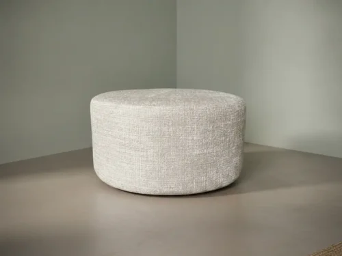 Poef Traalvos Beige