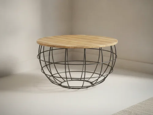 Salontafel Beirdal Metaal 75 cm