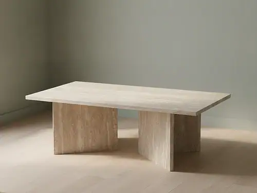 Salontafel Bernora Travertin 125 cm