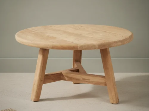 Salontafel Bivun Teak 80 cm