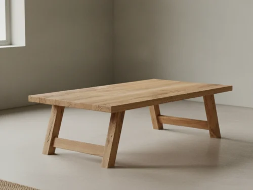 Salontafel Ciebon Hout 140x65 cm