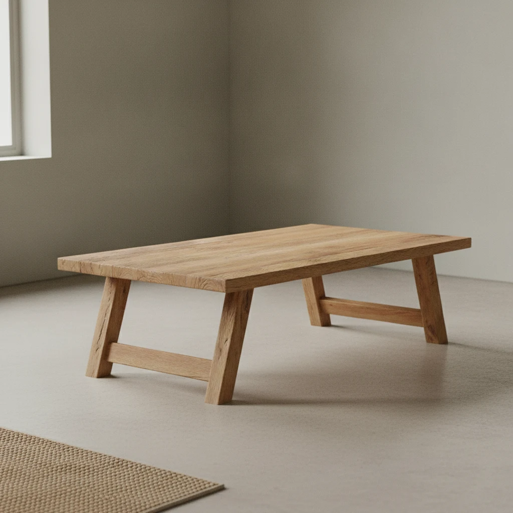 Salontafel Ciebon Hout 140x65 cm