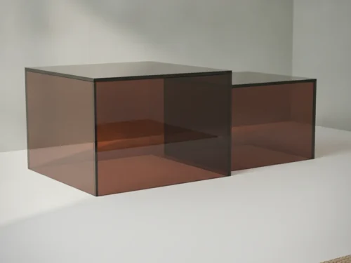 Salontafel Feirmea Glas 50 cm