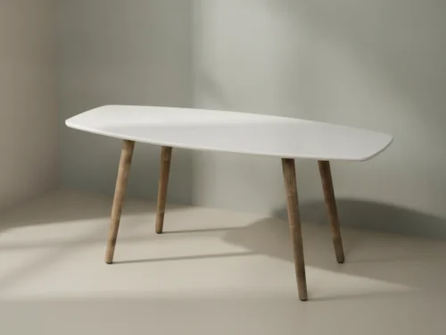Salontafel Ginsang Wit 70 cm