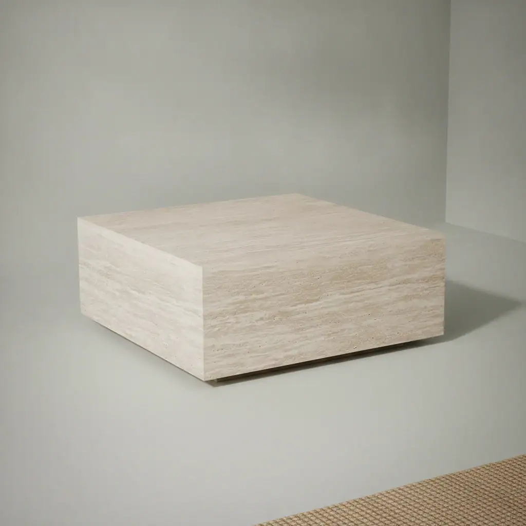 Salontafel Greirrone Beige 90 cm