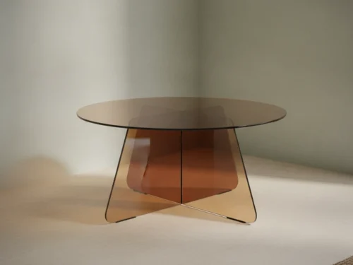 Salontafel Groonan Glas Ø80 cm
