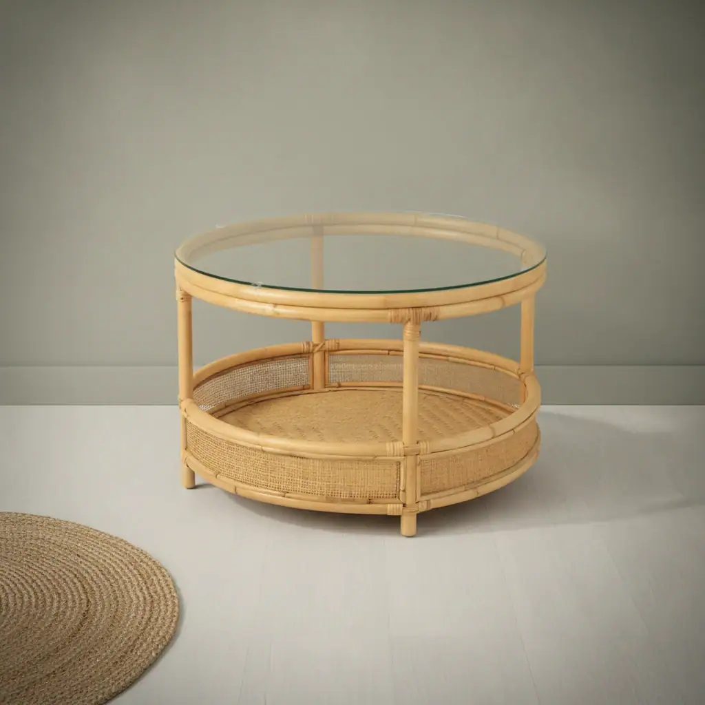 Salontafel Gummira Rotan 70 cm