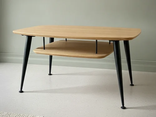 Salontafel Kielvio Zwart 64 cm