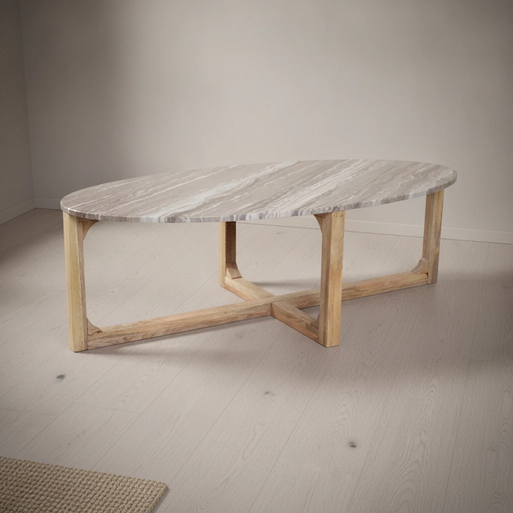 Salontafel Laundel Marmer 60 cm