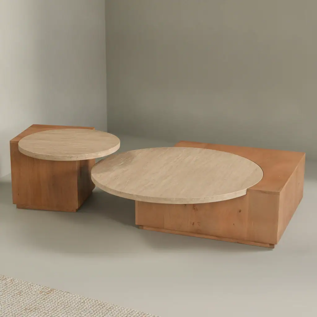 Salontafel Mausta Naturel 103 cm
