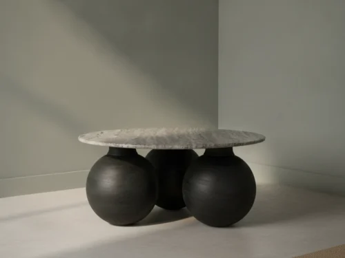 Salontafel Meirmero Marmer Ø95 cm