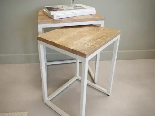 Salontafel Mestio Metaal - Set van 2