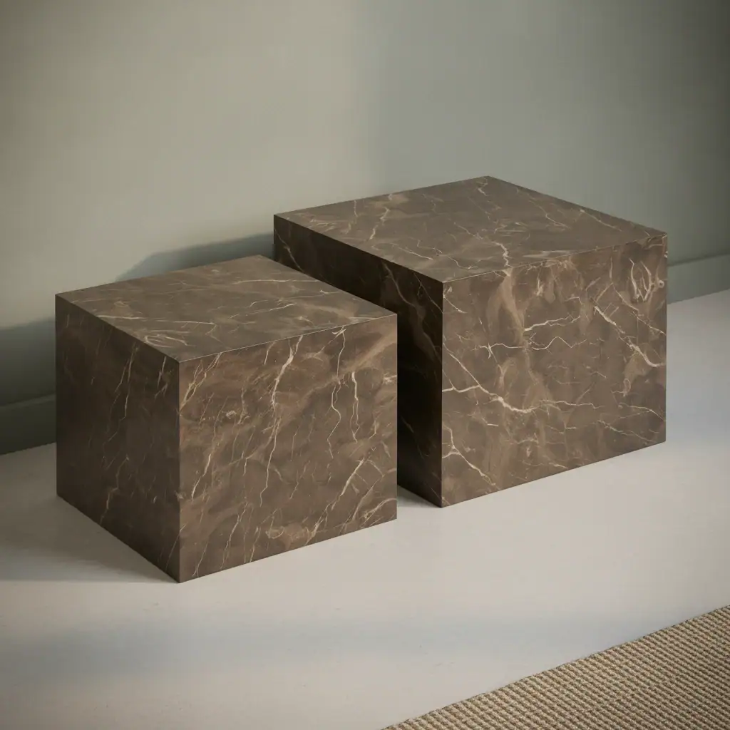 Salontafel Poossen MDF 40 cm - Set van 2
