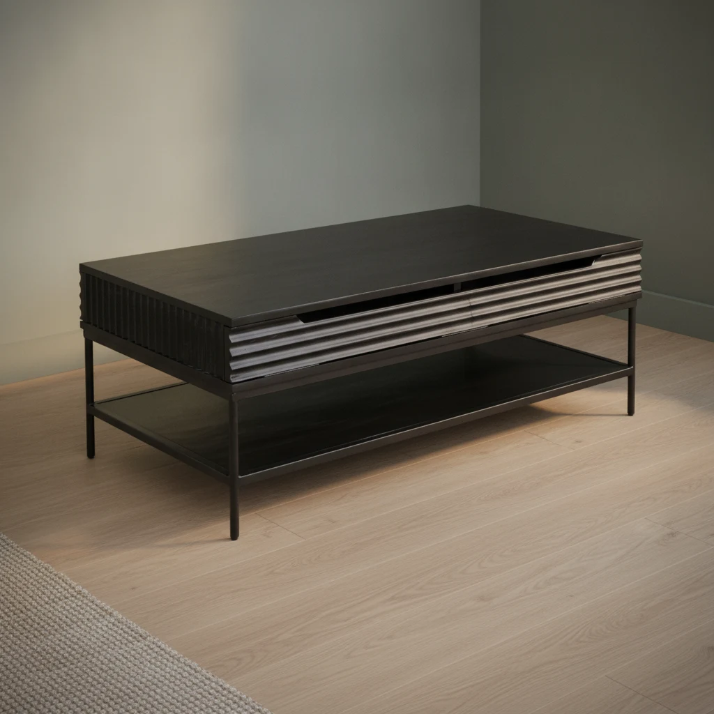 Salontafel Prirmund Zwart