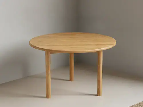 Salontafel Pukal Eiken Ø70 cm
