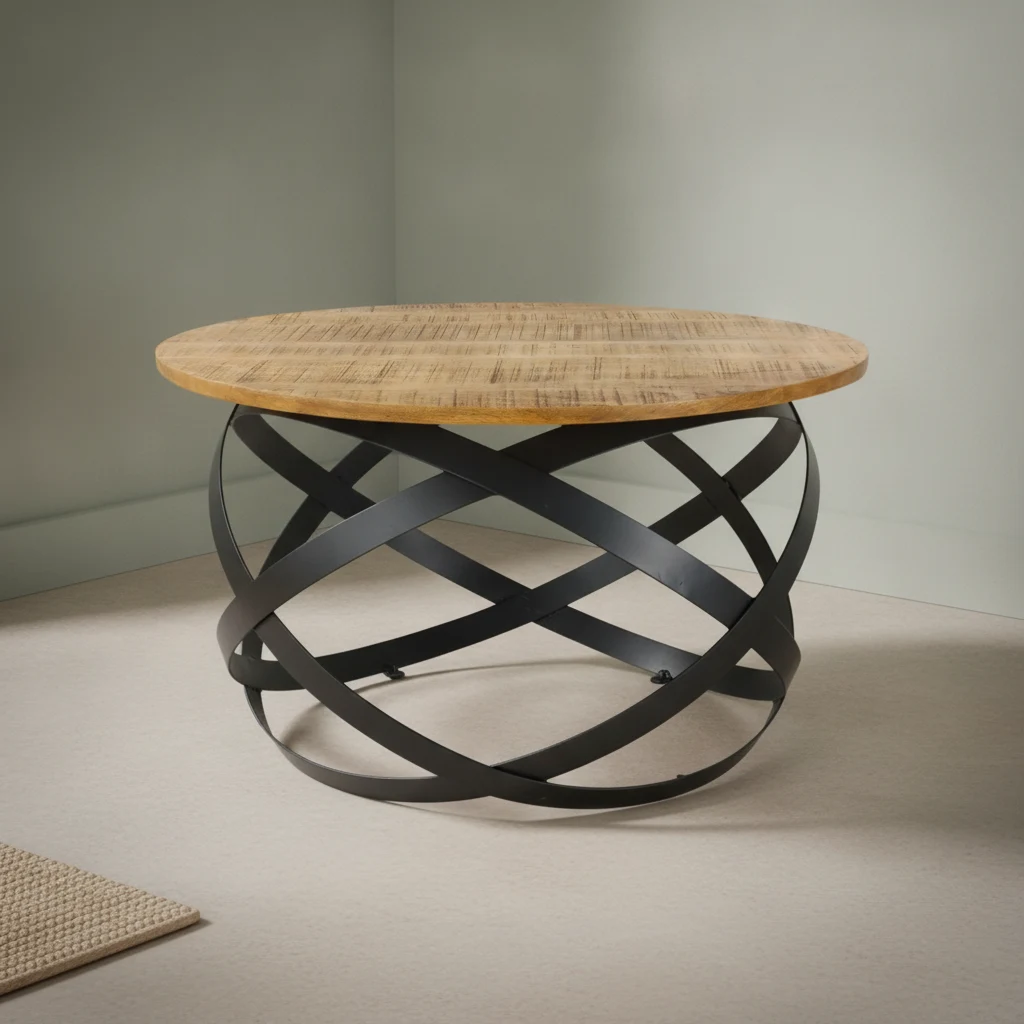 Salontafel Riltor Metaal Ø55 cm