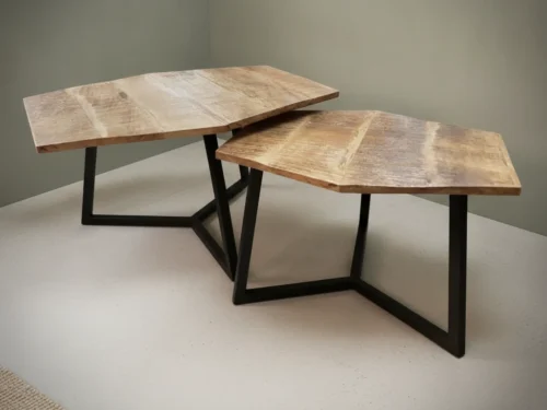 Salontafel Russol Metaal - Set van 2