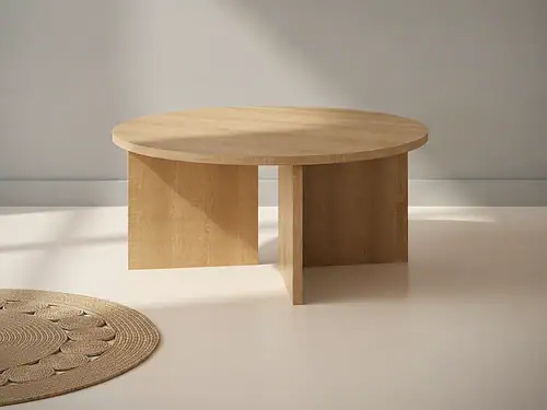 Salontafel Skaullor Naturel 90 cm