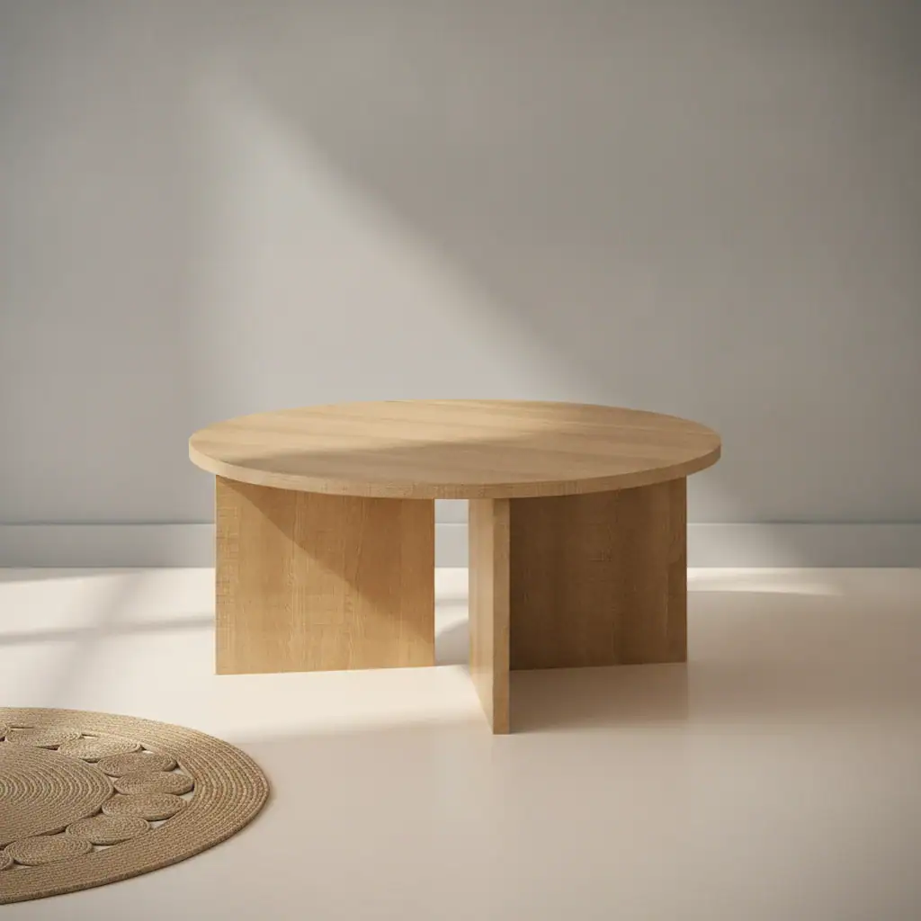 Salontafel Skaullor Naturel 90 cm