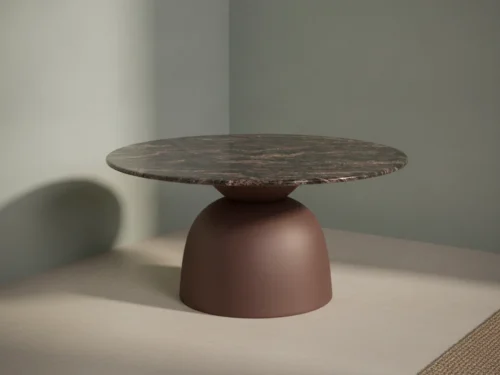 Salontafel Slaurdona Marmer Ø80 cm