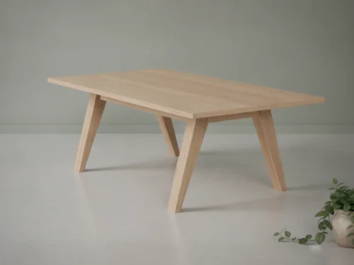 Salontafel Slaurdora Wit 130 cm