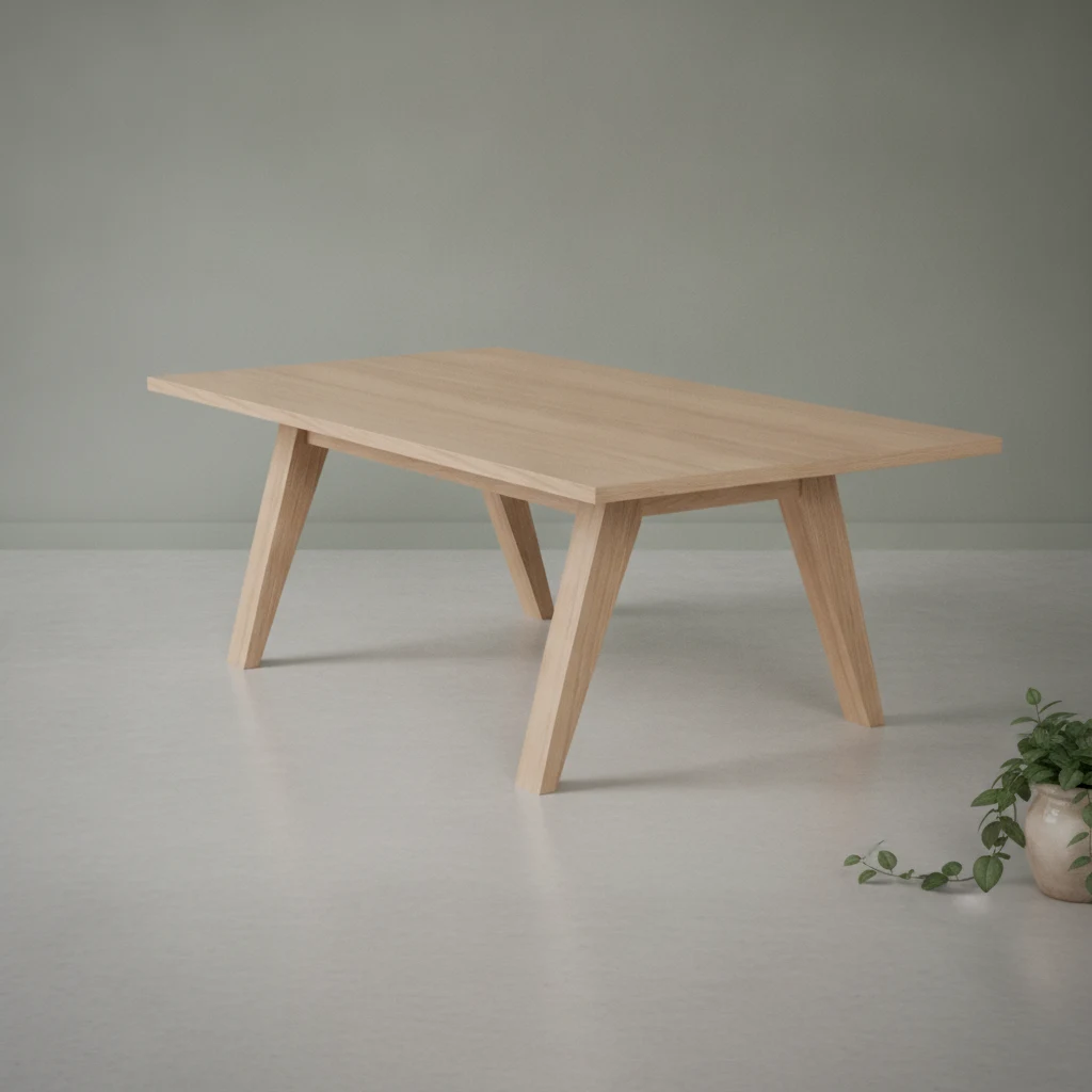 Salontafel Slaurdora Wit 130 cm