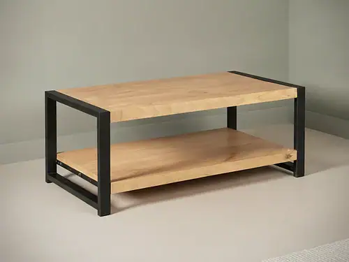 Salontafel Slermura Naturel 110 cm